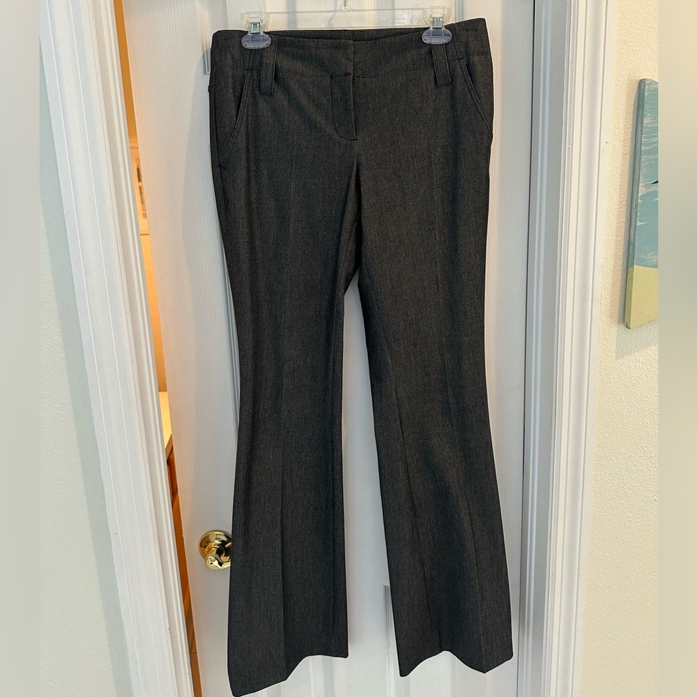 INC International Concepts Charcoal Flare Pants
